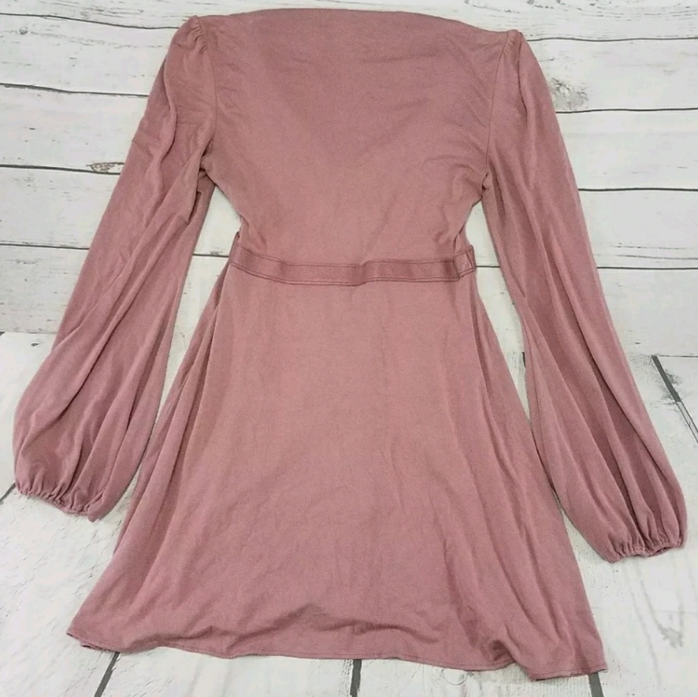 Ingwa Melero Jersey Lotus Mini Dress Size Small - Picture 2 of 8